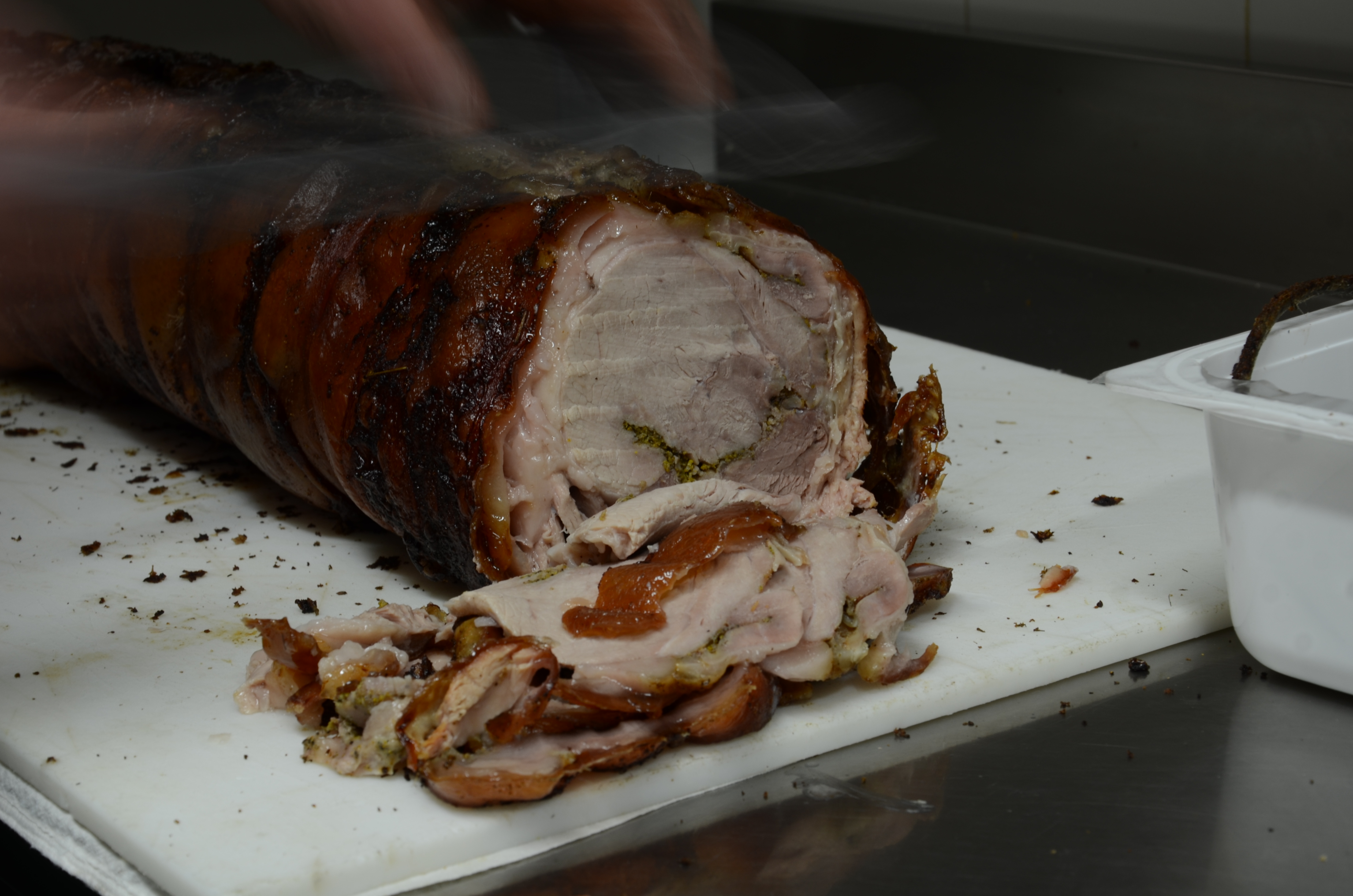 la Porchetta prodotto tipico con il nostro BBQ YOU